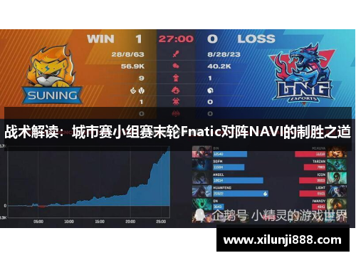 战术解读：城市赛小组赛末轮Fnatic对阵NAVI的制胜之道